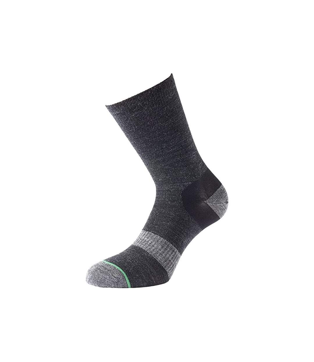 Mens approach walking socks charcoal grey 1000 Mile-1