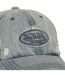 Casquette baseball adulte en jean avec effet destroy Jean Vondutch-3