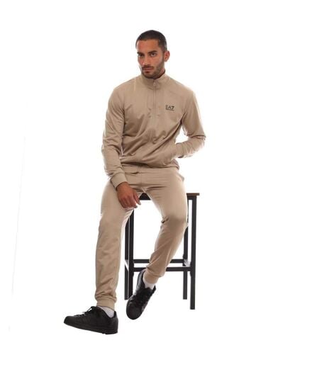 Ensemble De Survêtement Style Logo Homme Beige Emporio Armani