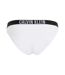 Womens/ladies Classic Plain Bikini Bottoms White Calvin Klein-3