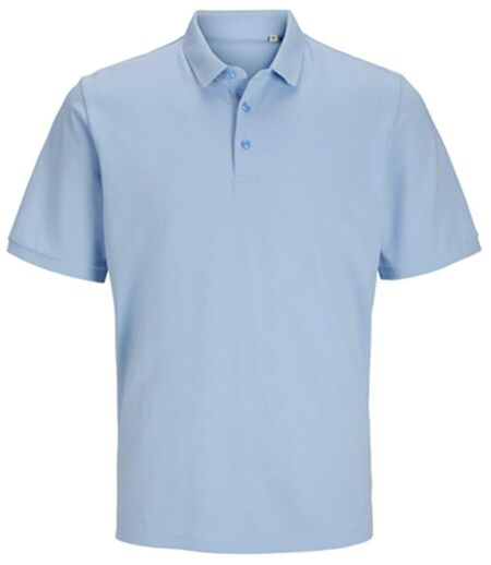 Polo manches courtes - JACK&JONES - Unisexe - JJ7556 - bleu ciel