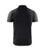 Mens Surf Light Rsx Melange Polo Shirt Black Printer-3
