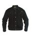Duke Mens Western Trucker Style Denim Jacket (Black) - UTDC102