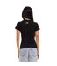 T-shirt femme moulant col rond print devant Flash Vondutch-3