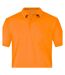 Polo Homme Orange Blanc James And Nicholson-2