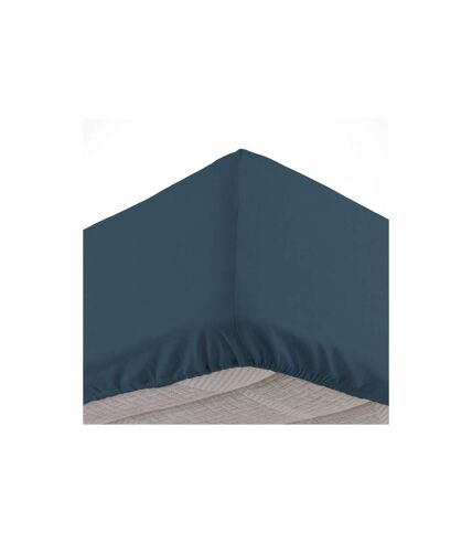 Drap Housse Lina 140x190cm Bleu Nuit