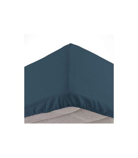 Drap Housse Lina 140x190cm Bleu Nuit