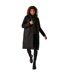 Veste Imperméable Yarli Femme Noir Gris Foncé Regatta-1