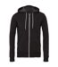 Canvas Unisex Zip-up Polycotton Fleece Hooded Sweatshirt / Hoodie () - UTBC1337-1