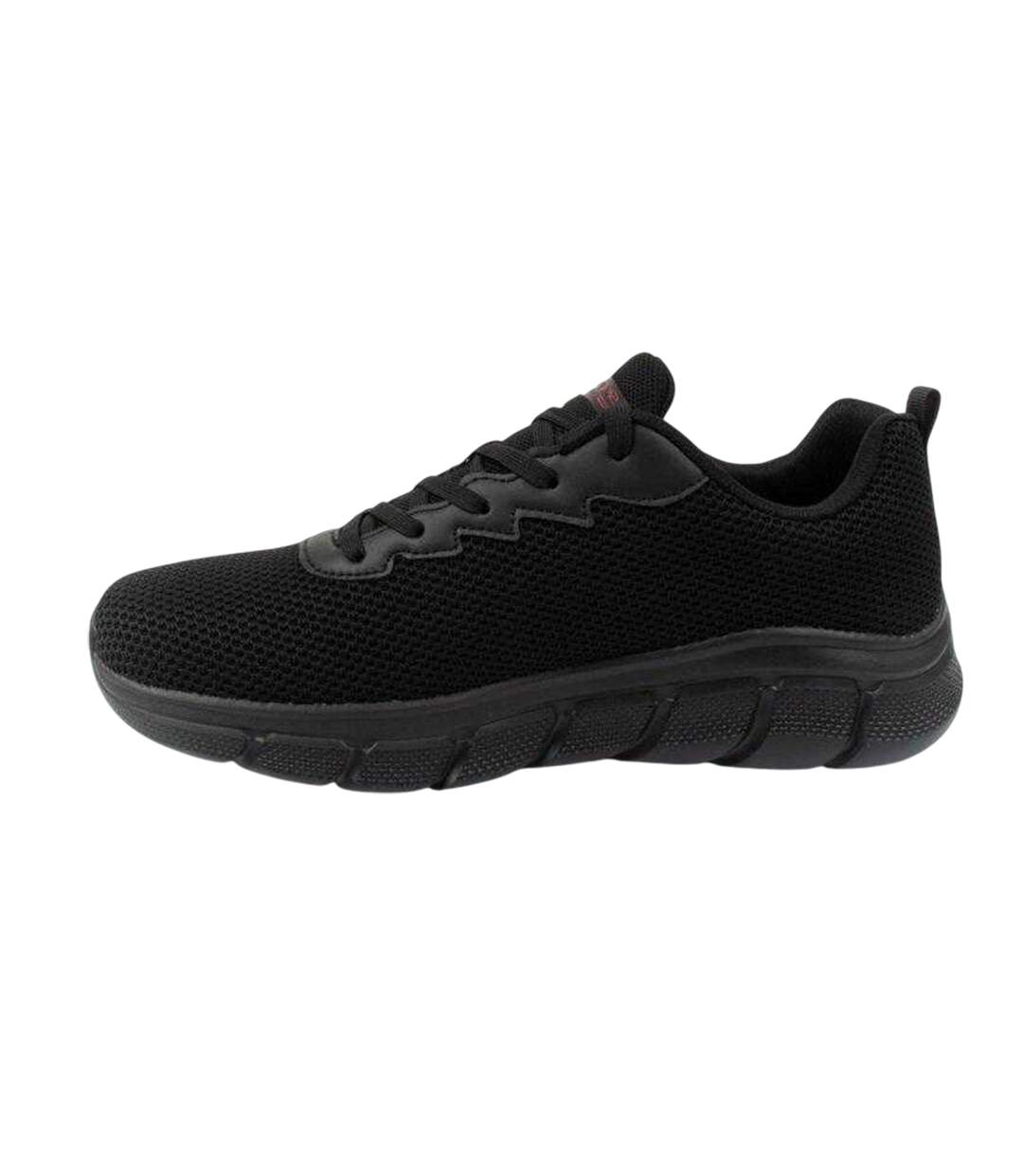 Mens Bobs B Flex Chill Edge Trainers Black Skechers-3
