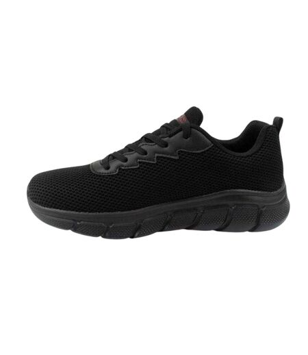 Mens Bobs B Flex Chill Edge Trainers Black Skechers