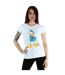 Disney T-shirt en coton Donald Duck en colère - Femmes/Ladies (Blanc) - UTBI31108-2