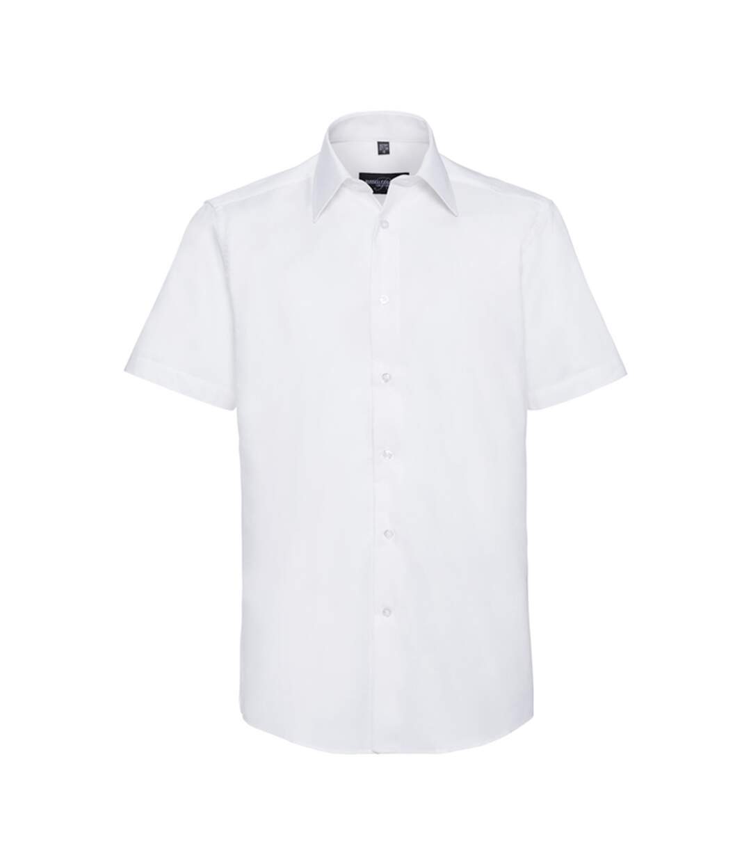 Chemise Manches Courtes Homme Blanc Russell Collection-1