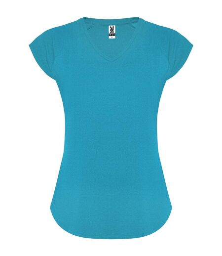 T-shirt Avus Femme Turquoise Vif Chiné Roly Sport