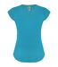 T-shirt Avus Femme Turquoise Vif Chiné Roly Sport-1
