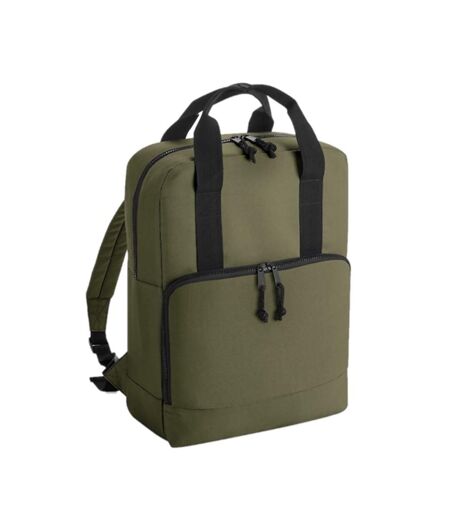Bagbase Cooler Recycled Knapsack (Military Green) (One Size) - UTBC4914