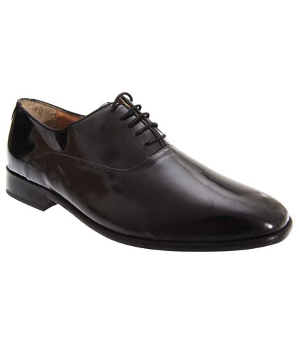 Montecatini Mens Patent Leather Oxford Dress Shoes (Black Patent) - UTDF126