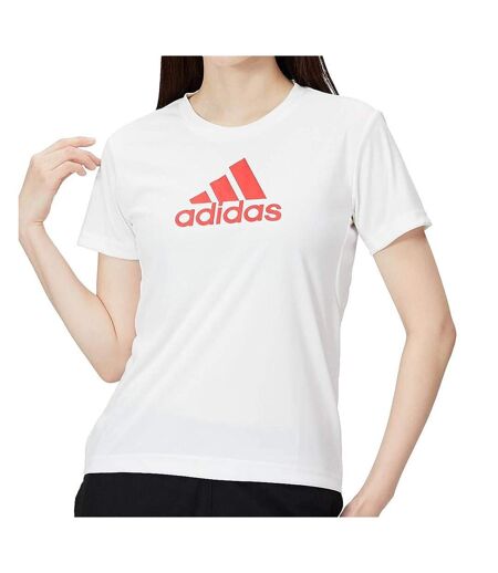 T-shirt Blanc Femme Adidas PrimeBlue - S