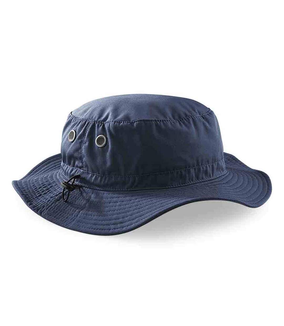 Chapeau randonnée protection anti-UV - bleu marine - B88 - bob mixte homme - femme-1
