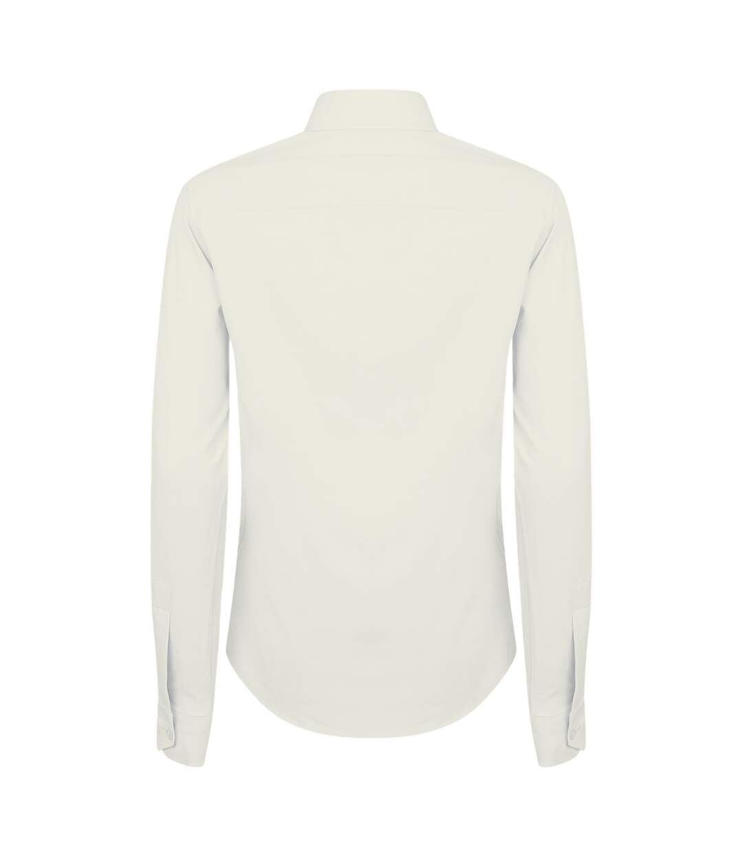 Henbury Womens/Ladies Wicking Anti-bacterial Long Sleeve Work Shirt (White) - UTRW2697-2
