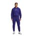 Sweat À Capuche Essential Script Femme Bleu Under Armour-1