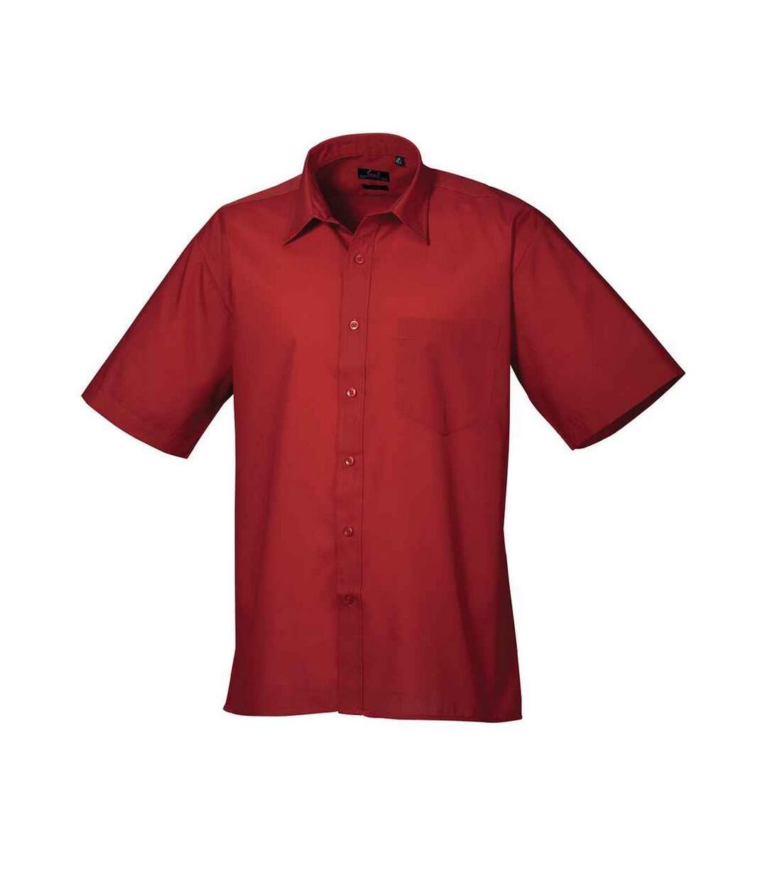 Chemise Homme Bordeaux Premier-1