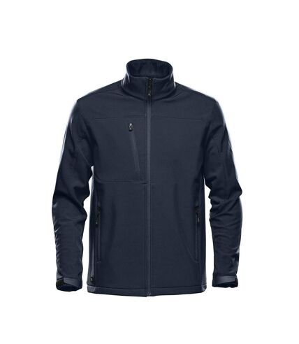 Mens cascades soft shell jacket navy Stormtech