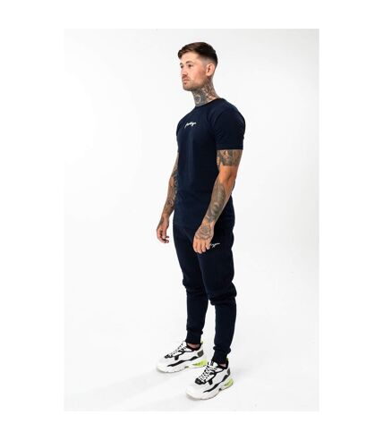 Pantalon de jogging scribble homme bleu marine Hype