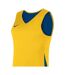 Maillot Sans Manches Motif/style Réversible Team Homme Jaune Bleu Nike-2