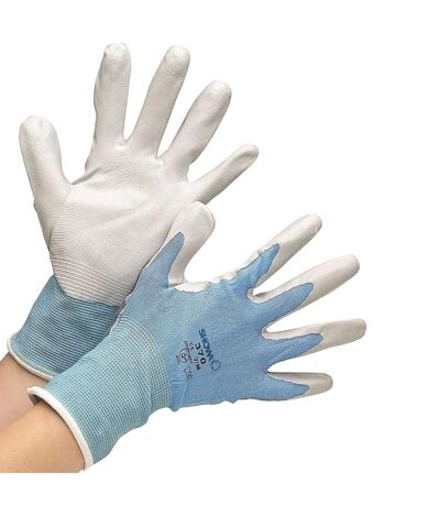 Hy5 Adults Multipurpose Stable Gloves (Blue) - UTBZ674
