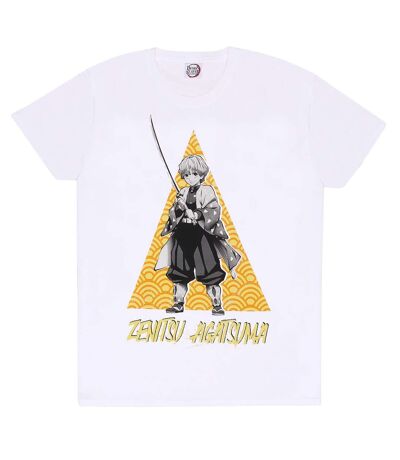 T-shirt adulte blanc Demon Slayer