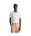 Mens Pique Polo Shirt White Gant-4