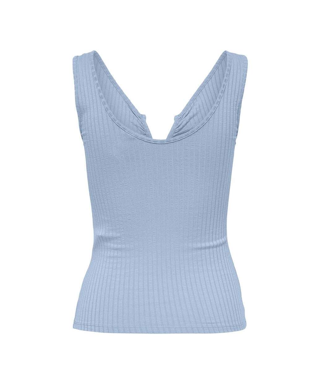 Débardeur bleu clair femme jdy fransiska-2