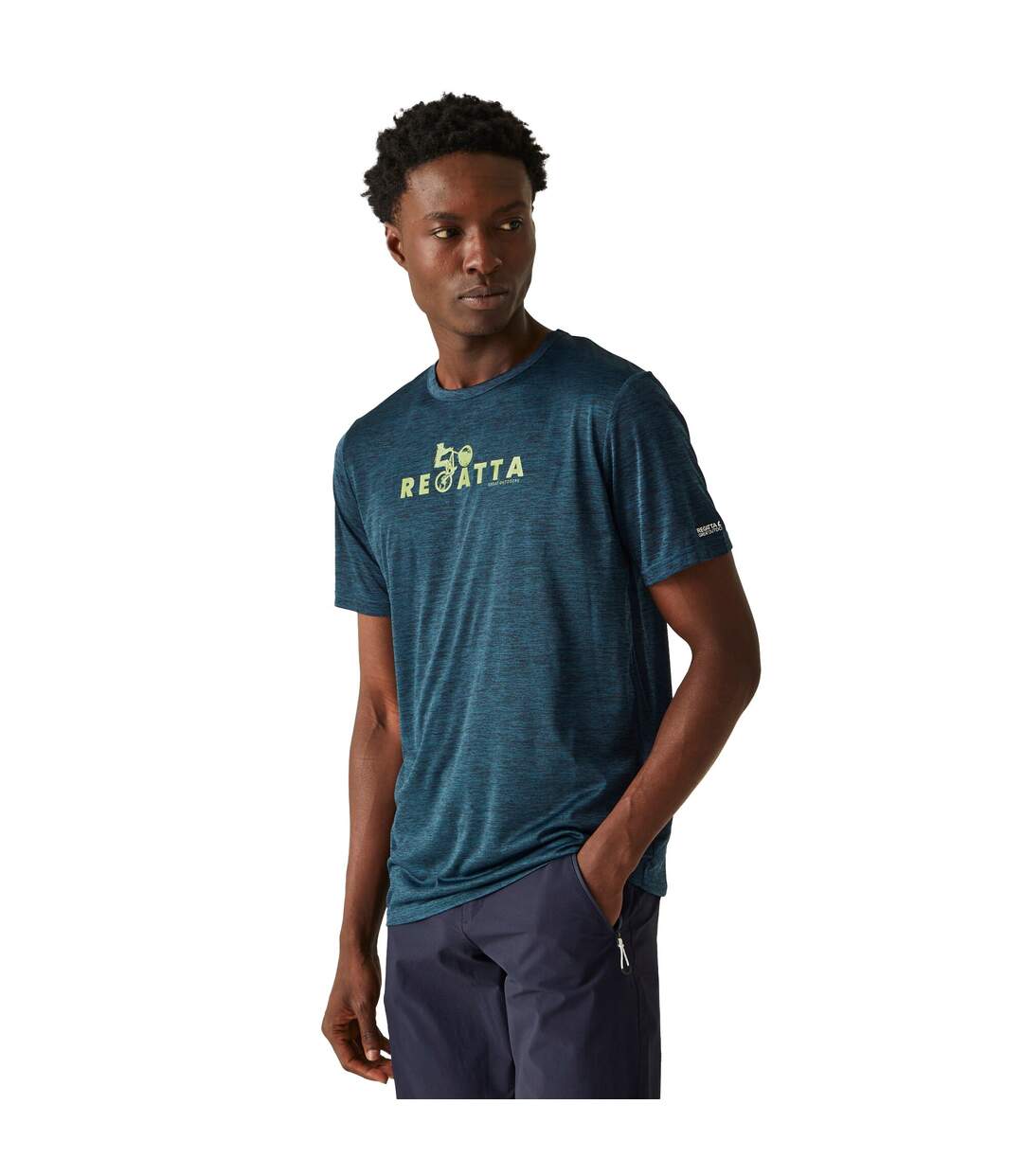 T-shirt Fingal Homme Bleu Marocain Regatta-1
