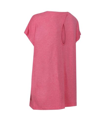Regatta Womens/Ladies Bannerdale Smart Temperature T-Shirt (Fruit Dove) - UTRG9252