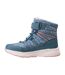 Bottines Lomer Enfant Turquoise Vif Rose Clair Iguana-2
