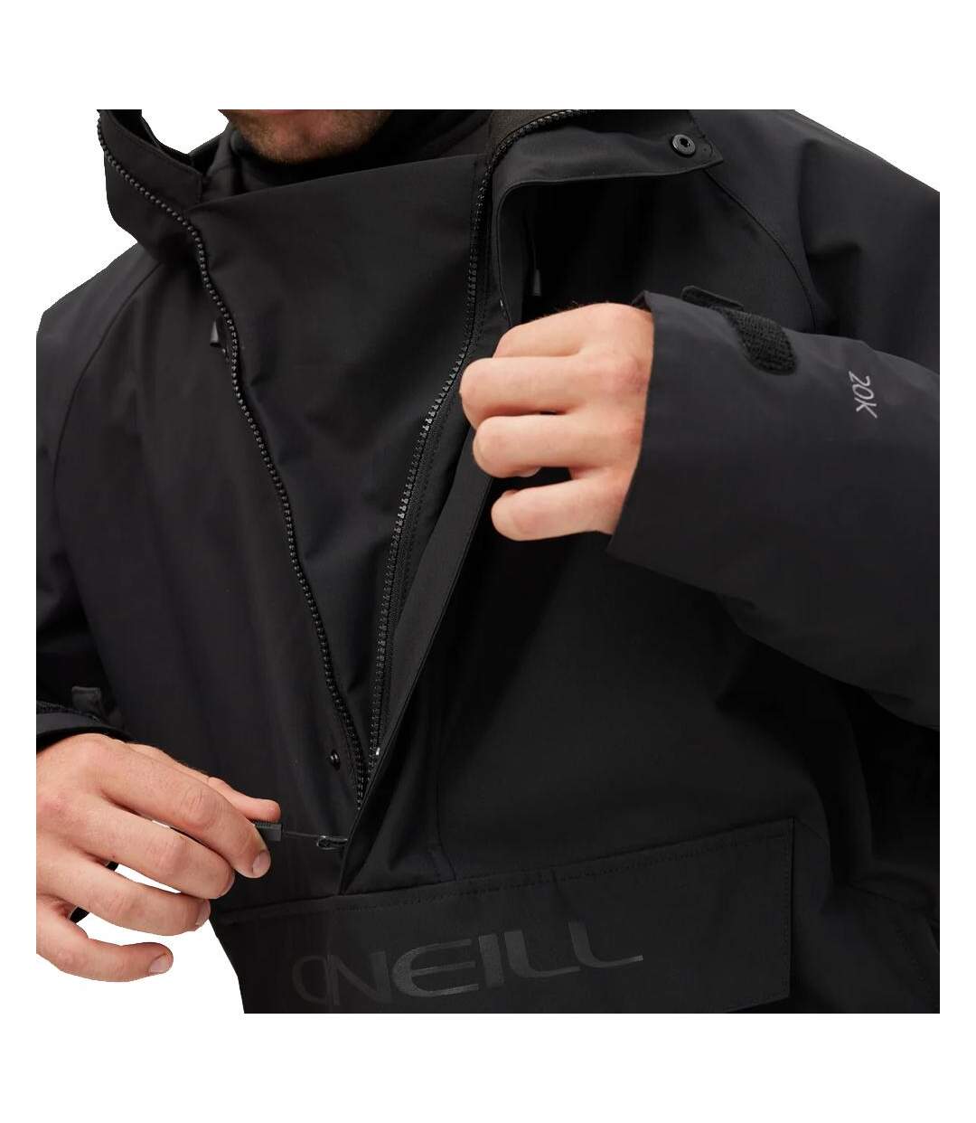 Manteaux de ski noir homme o'neill o'riginals-4