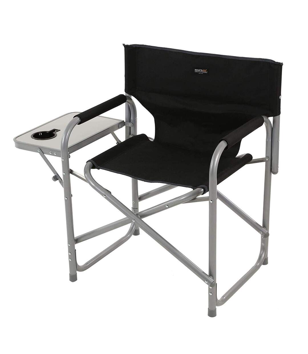 Directors folding camping chair one size black/seal grey Regatta