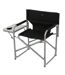 Regatta Directors Folding Camping Chair (Black/Seal Gray) (One Size) - UTRG4009