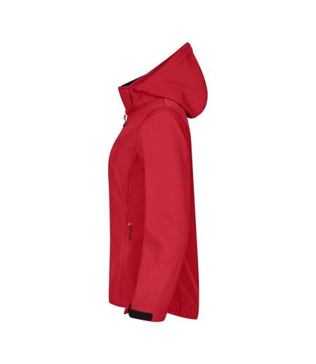 Veste Softshell Classic Femme Rouge Clique