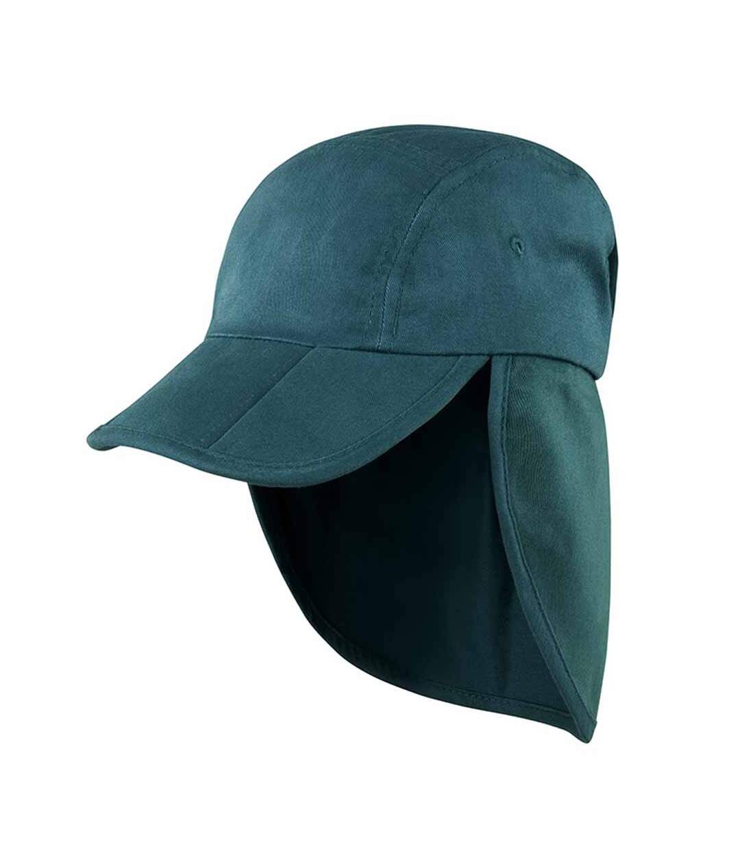 Casquette adulte légionnaire RC076X vert bouteille - trekking - randonnée - RESULT-2