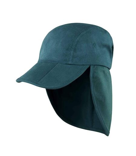 Casquette adulte légionnaire RC076X vert bouteille - trekking - randonnée - RESULT