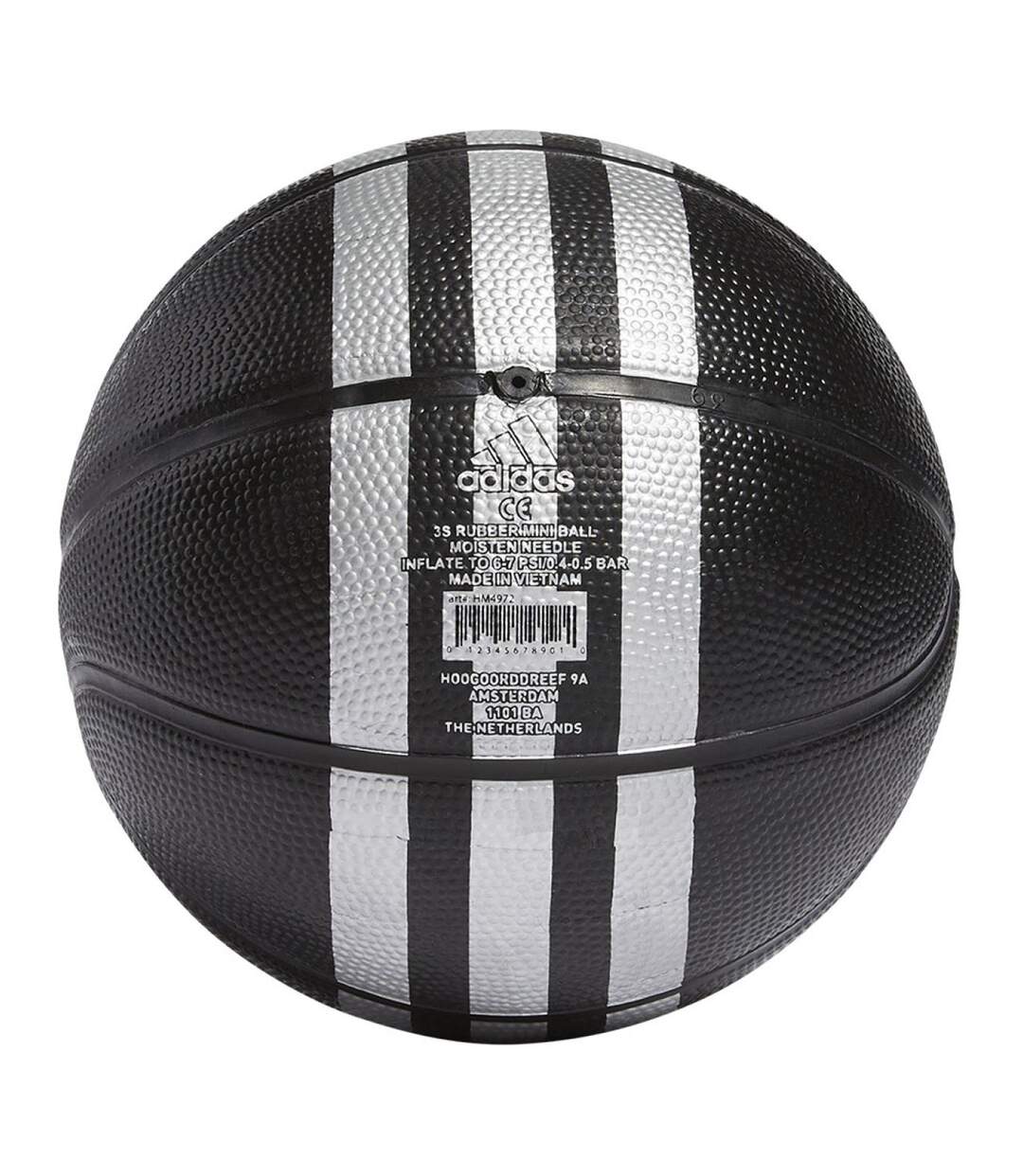 Mini Ballon De Basket Taille 3 Noir Adidas-2