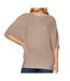 Pull beige manches 3/4 femme jdy new behave-1