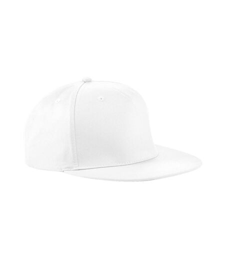 Casquette ajustable rapper blanc Beechfield