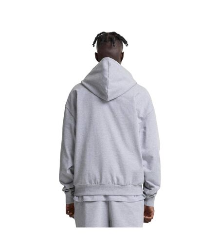 Sweat À Capuche Essential Homme Gris Chiné Starter Black Label