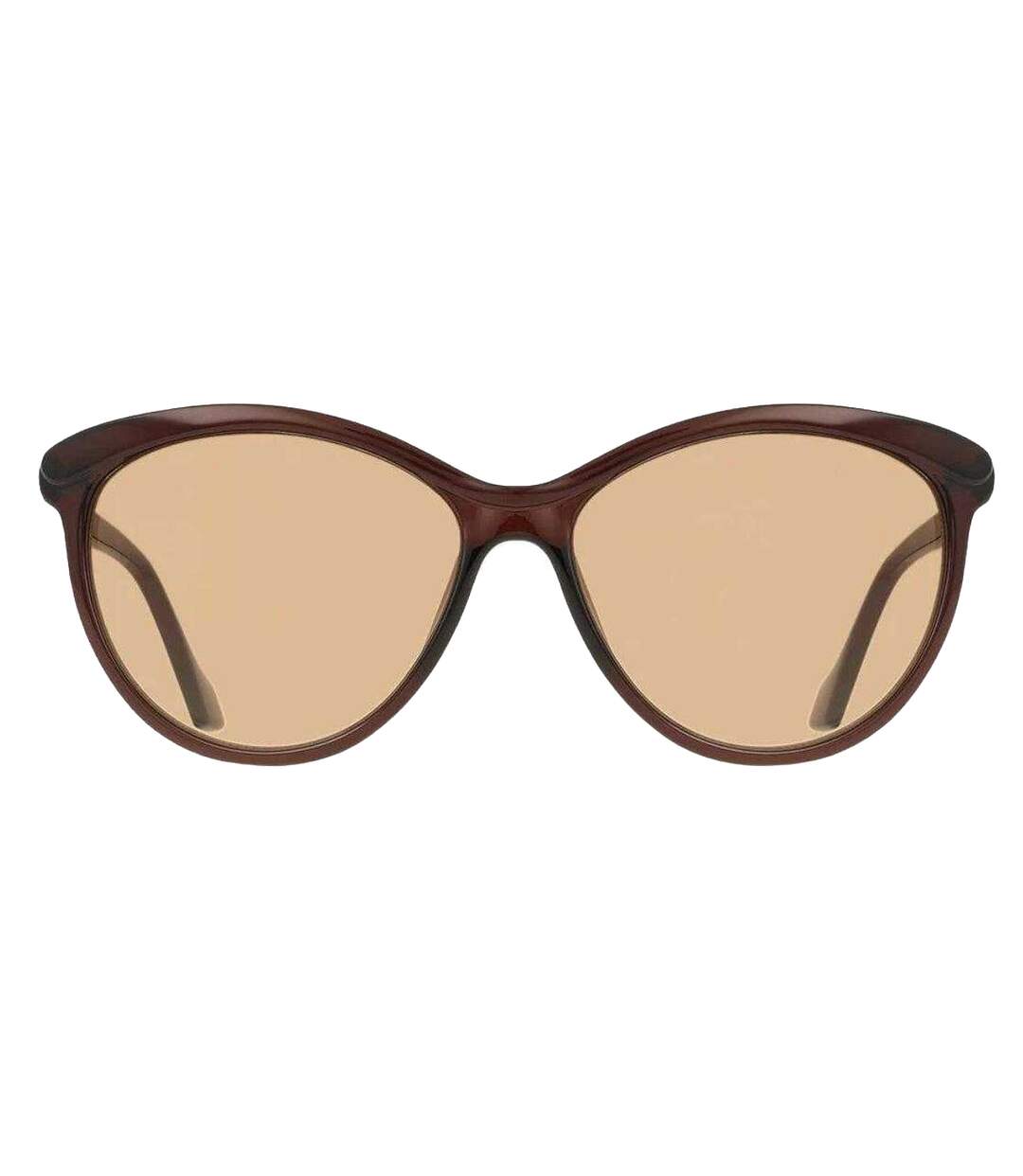 Lunettes De Soleil Motif/style Yeux De Chat Femme Taille Unique Marron Calvin Klein-1