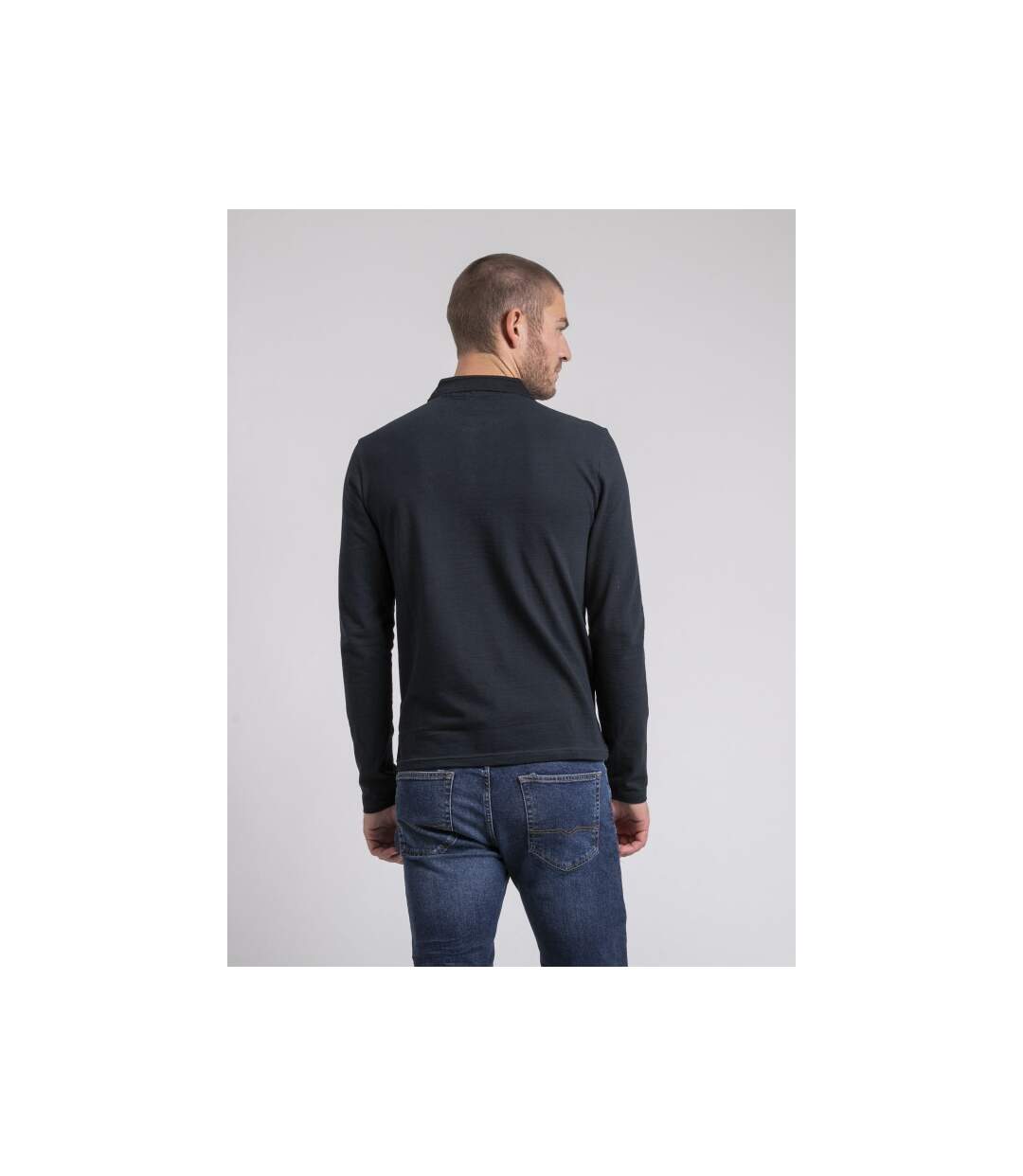 Polo manches longues pur coton PAYOSAN-2