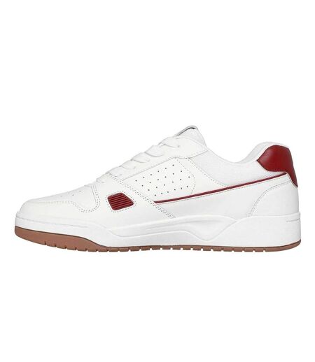 Baskets Harry Kane Collab Homme Blanc Bordeaux Skechers