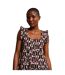 Combishort Orla Kiely Femme Noir Regatta-3